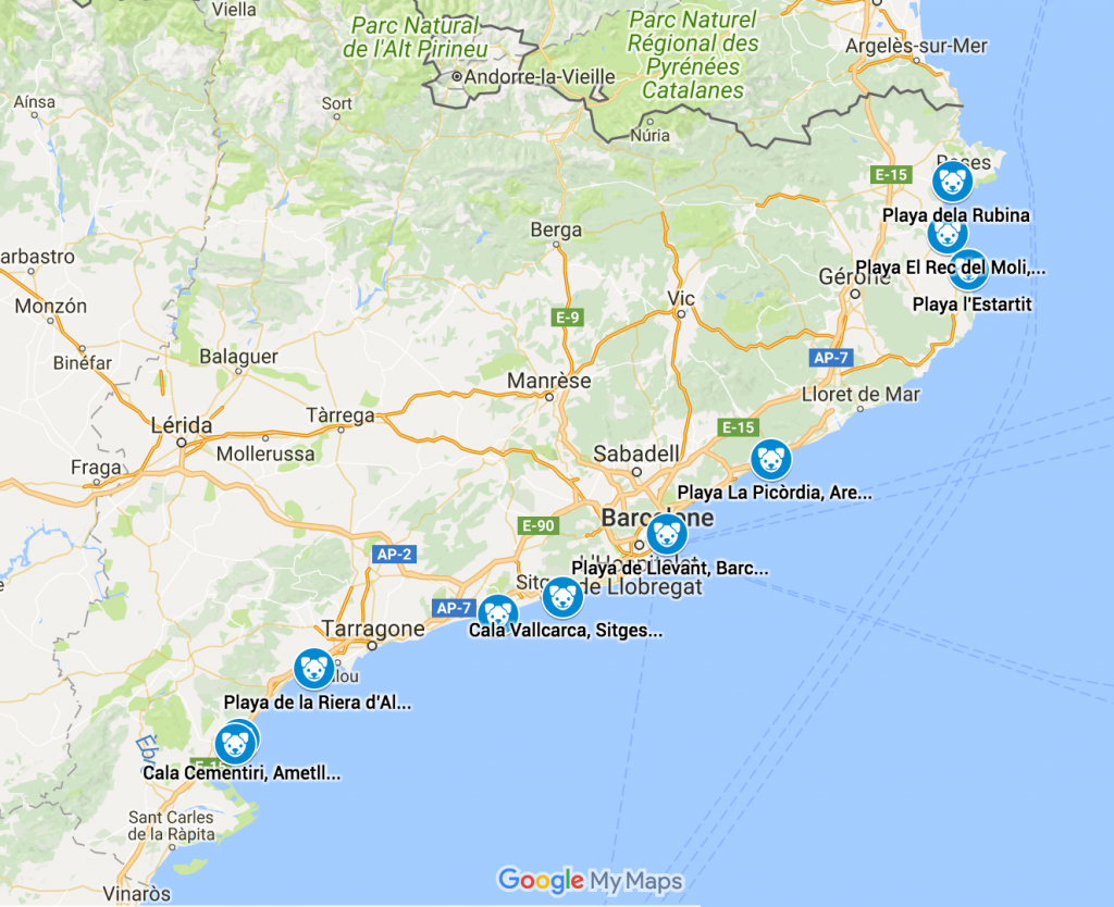 Partir en Espagne avec son chien -catalogne - trouver un hébergement ou une location qui accepte les chiens et les animaux